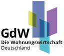 Logo: GdW Bundesverband deutscher Wohnungs- und Immobilienunternehmen e.V.